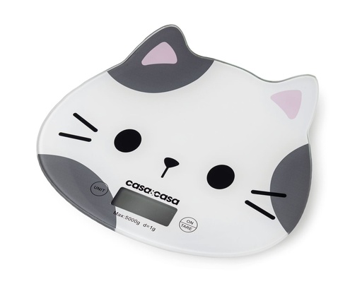 [16312] Electronic Kitchen Scale Leo Cat