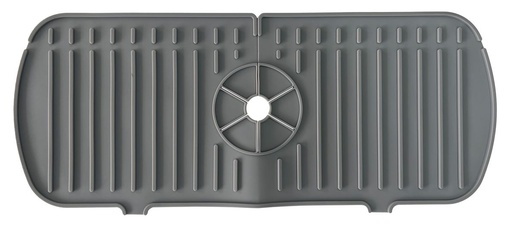 [17104] Silicon Sink Faucet Mat – Grey