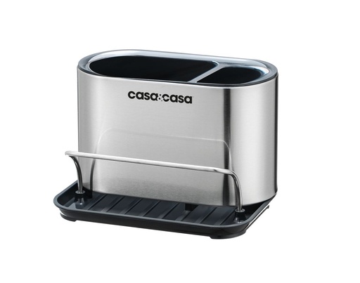 [17300] Classico Stainless Steel Sink Organiser with Tray.  Fingerprint Proof