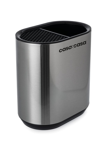[17303] Classico Stainless Steel Knife & Gadget Holder.  Fingerprint Proof