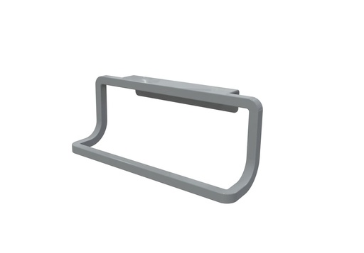 [17328] Over Cabinet Towel Rack Grey**