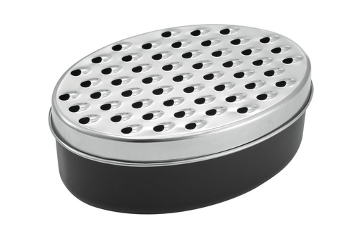 [17700] Grater with Storage Box Black