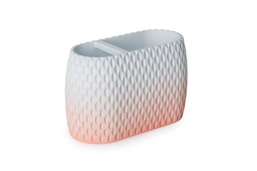 [BA0102] Milano Pink Toothbrush Tidy**