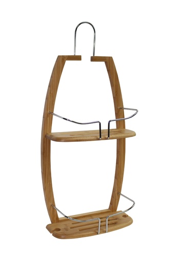 [BA0118] Bamboo Shower Caddy**