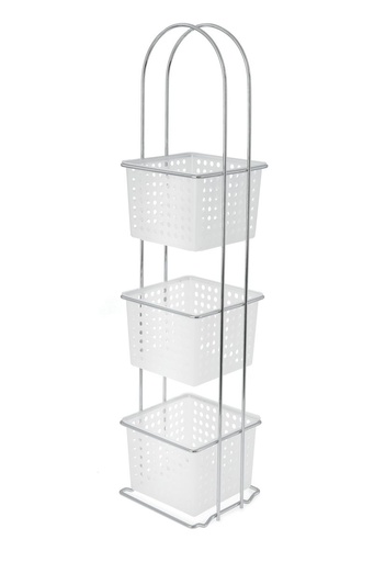 [BA0542] 3 Tier Storage Rack & Baskets