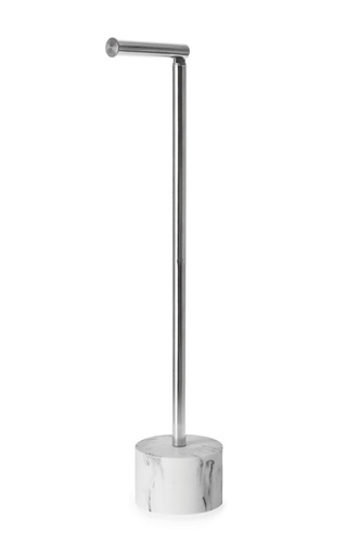 [BA0909] Rocco Toilet Roll Holder Marble