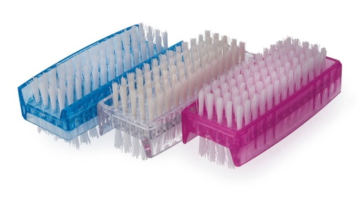 [BA16007] Nail Brush Clear/Blue/Pink Assorted