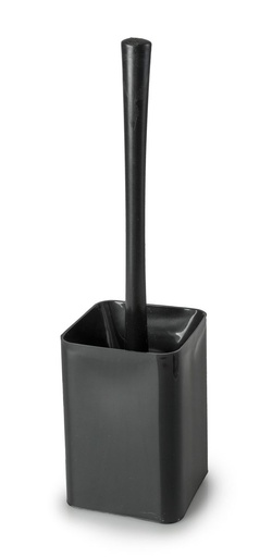 [BA1943BK] Spectrum Toilet Brush & Holder Black Square