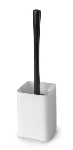 [BA1943WH] Spectrum Toilet Brush & Holder White Square