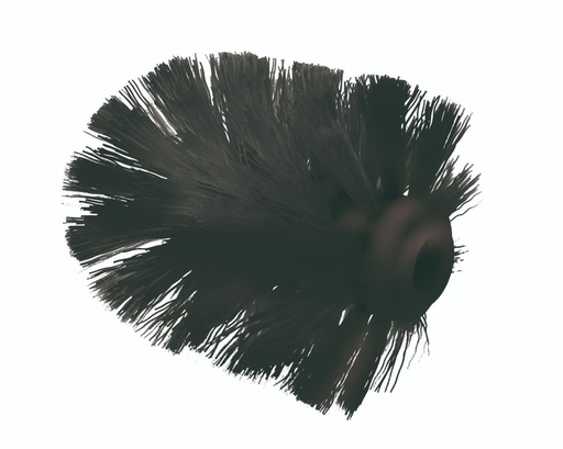[BA2000BK] Replacement Toilet Brush Head Black