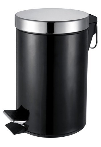 [BA2001BK] Pedal Bin 3L Black
